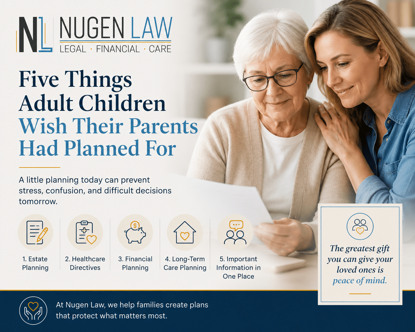 Planning for Seniors